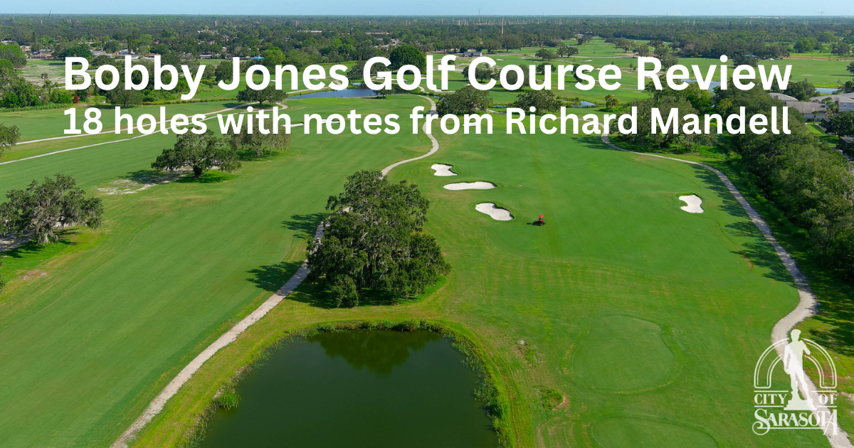 Bobby Jones Golf Course Review. 18 holes with notes from Richard Mandell