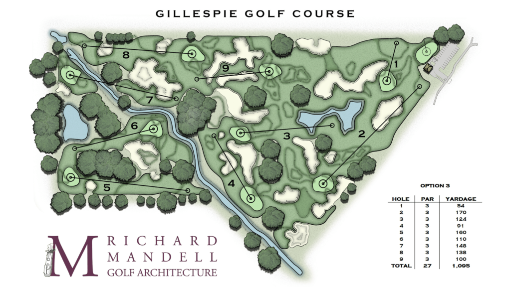 Gillespie 9 Golf Course at Bobby Jones Golf Club